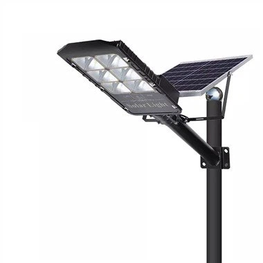 All In Two Solar Led Street Light With Pole 80w 100w 200w 300w Led Solar Light Street Lamp