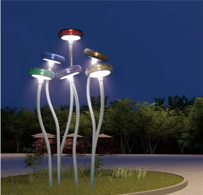 Aluminium Led Landscape Lamp Post For Garden Path Light 3M-6M